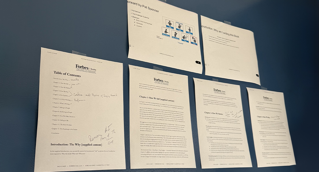 This book outline has been on my wall for 3 years. It came down today.